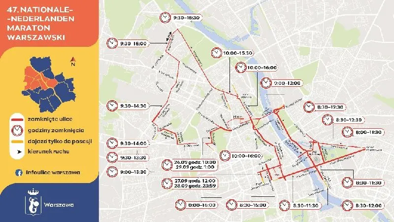 Odkryj tajemnice trasy maratonu warszawskiego i jej najpiękniejsze zakątki