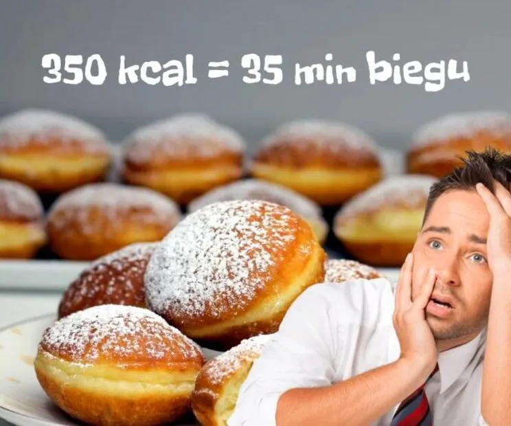 Bieganie a pączki