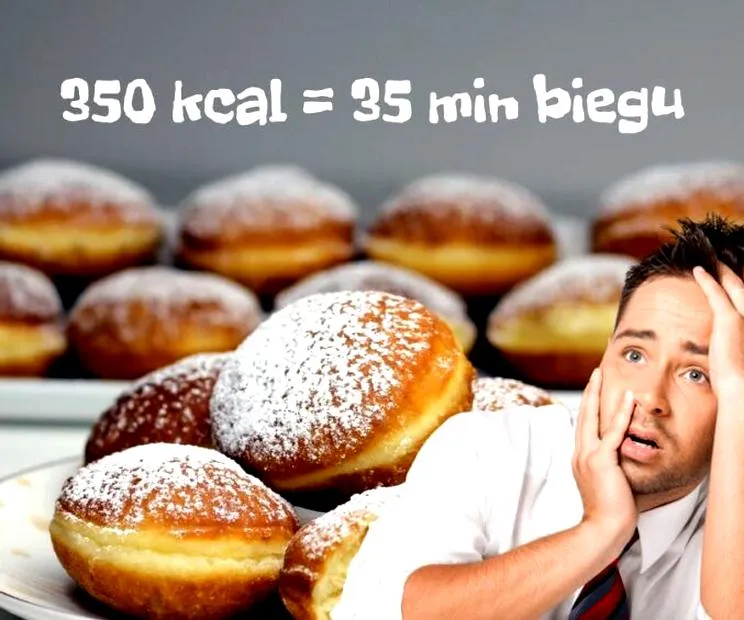 Bieganie i pączki