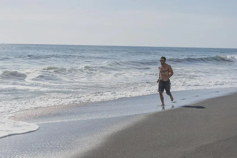 Bieganie po plaży